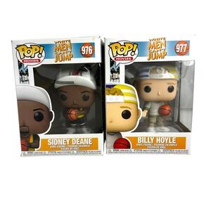 Funko POP Movies White Men Can't Jump Lot Of 2: Sidney Deane 976 Billy Hoyle 977